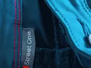 Vorschaubild 5 von Damen Jeans Straight Leg Hose Gr. 40 Petrol Casual