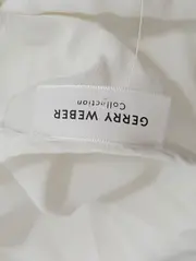 Vorschaubild 3 von Langarmshirt Damen Gr. 44/L Weiß Casual Basic Modern