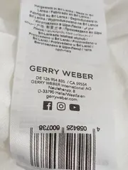 Vorschaubild 5 von Langarmshirt Damen Gr. 44/L Weiß Casual Basic Modern