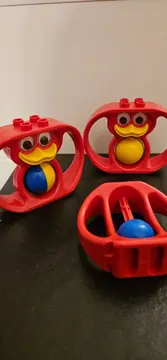 Vorschaubild 3 von Duplo Ente Greifling Babyspielzeug Rot Kunststoff 11cm