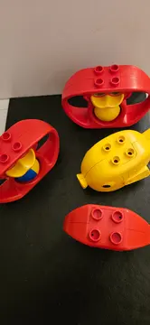 Vorschaubild 4 von Duplo Ente Greifling Babyspielzeug Rot Kunststoff 11cm