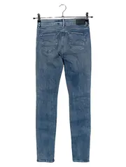 Vorschaubild 2 von Damen Jeans Regular Fit Blau Gr. W25/34/XS Baumwolle Casual Hose