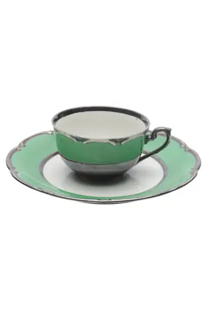 BAVARIA RW DEKOR FEINSILBER Tasse und Unterteller