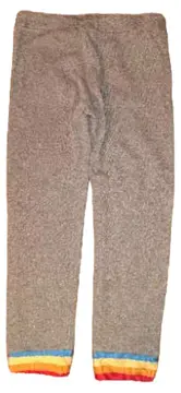 Vorschaubild 2 von Jogginghose Kinder Gr. 146 Grau Regenbogen Bündchen Mädchen