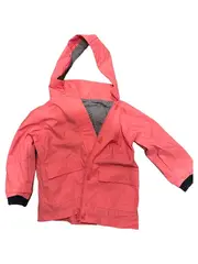 Vorschaubild 2 von Regenjacke Mädchen Gr. 104 Rosa Maritim Kapuze