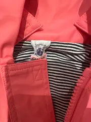 Vorschaubild 3 von Regenjacke Mädchen Gr. 104 Rosa Maritim Kapuze