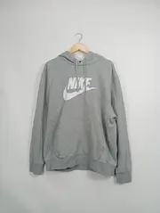 Vorschaubild 4 von Herren Kapuzenpullover Hoodie Grau Gr. 50/L