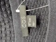 Vorschaubild 3 von Damen Pullover Gr. 36/S Blau Strukturmuster 3/4-Arm