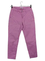 Vorschaubild 1 von , Damen Cargohose Gr. 38 Lila Casual Baumwolle