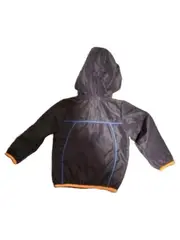 Vorschaubild 2 von Kinder Leichte Jacke Gr. 92 Blau Orange Kapuze Sportlich