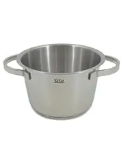 Vorschaubild 1 von herm Kochtopf Edelstahl 18/10 Induktion 1,5L Silber