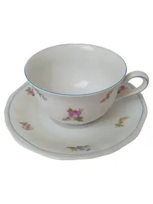 BAVARIA PORZELLAN Espressotasse mit Unterteller