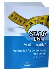 Vorschaubild 1 von Schroedel Stark in Mathematik 1 Lehrerband Unterrichtsmaterialien CD-ROM Deutsch