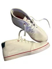 Vorschaubild 3 von Sneaker Kinder Gr. 38 Weiß Leder Mid-Top Casual Schuhe