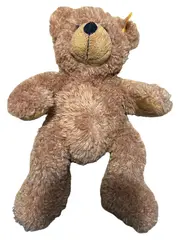 Vorschaubild 1 von Teddybär Plüschtier Knopf im Ohr Braun 26cm Handmade