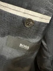Vorschaubild 2 von Sakko Herren Gr. 58 Blau Business Zweireihig Blazer