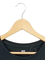 Vorschaubild 2 von Langarmshirt Damen Gr. 38/M Basic Schwarz Baumwolle