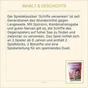Vorschaubild 4 von Schiffe Versenken Familienspiel Brettspiel Kinder