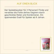Vorschaubild 3 von Schiffe Versenken Familienspiel Brettspiel Kinder