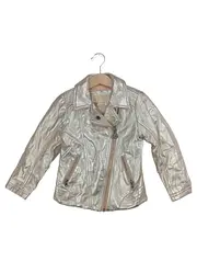 Vorschaubild 1 von Kinder Jacke Mädchen Gr. 98 Gold Modisch Leichte Übergangsjacke