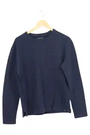 Vorschaubild 1 von MARC O POLO Herren Pullover Gr. 46/S Blau Baumwolle Klassisch