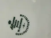 Vorschaubild 3 von Sammelteller "Wasserturm Mannheim" Porzellan Weiß 19cm Glitzer