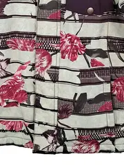 Vorschaubild 3 von Mädchen Skijacke Gr. 152 Blumen Winterjacke 10K Wasserdicht