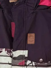 Vorschaubild 2 von Mädchen Skijacke Gr. 152 Blumen Winterjacke 10K Wasserdicht