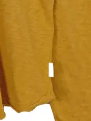 Vorschaubild 4 von Langarmshirt Damen Gr. S Gelb Melange Baumwolle Casual Freizeit