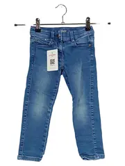 Vorschaubild 1 von Jeans Slim Fit Mädchen Gr. 104 Blau Stretch Hose