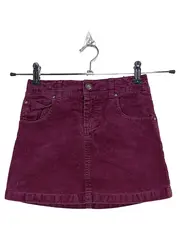 Vorschaubild 1 von Kids Cordrock Mädchen Gr. 122/128 Lila Minirock Cord