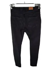 Vorschaubild 2 von Stoffhose Kinder Mädchen Gr. 164 Schwarz Skinny Stretch