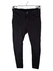 Vorschaubild 1 von Stoffhose Kinder Mädchen Gr. 164 Schwarz Skinny Stretch