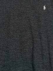 Vorschaubild 3 von Herren T-Shirt Gr. M Grau Meliert Basic Logo