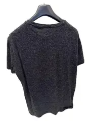 Vorschaubild 2 von Herren T-Shirt Gr. M Grau Meliert Basic Logo