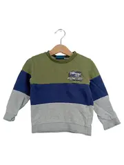 Vorschaubild 1 von Jungen Pullover Gr. 98 Sweatshirt Race Auto Motiv Blockfarben