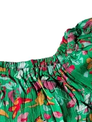 Vorschaubild 9 von Mädchen Sommerkleid Blumenmuster Gr. 104 Farbenfroh