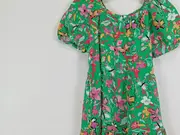 Vorschaubild 3 von Mädchen Sommerkleid Blumenmuster Gr. 104 Farbenfroh