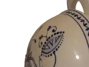 Vorschaubild 2 von Dekoschale Porzellan Blumen Traditionell Weiß 16 cm Höhe
