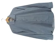 Vorschaubild 3 von Business Hemd Herren Langarm mit Muster Blau Gr. 44