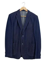 Vorschaubild 1 von Herren Sakko Blazer Gr. 46 Blau Business Meliert