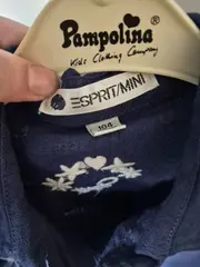 Vorschaubild 3 von Kinder Leichte Jacke Blau Gr. 104-110 Casual Baumwolle
