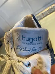 Vorschaubild 3 von Damen Sneaker High Top Blau Silber Metallic Gr. 39 High-Top