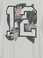Vorschaubild 2 von Herren T-Shirt XL Weiß mit grafischem Motiv Casual