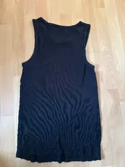 Vorschaubild 2 von Clothing Herren Unterhemd Tank Top Slim Fit Größe M Schwarz Rippstrick