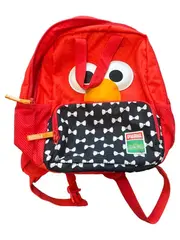 Vorschaubild 1 von Sesame Street Elmo Kinder Schulrucksack Rot Polyester