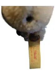 Vorschaubild 2 von Teddybär Kuscheltier Beige Klassisch mit blauer Schleife 10 cm