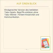Vorschaubild 3 von Tabu Junior Brettspiel für Kinder Erklärspiel Partyspiel