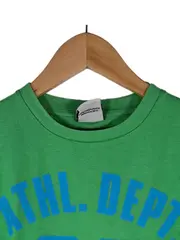 Vorschaubild 4 von Jungen T-Shirt Kurzarm Grün Schriftzug Logo Print Gr. 146 Freizeit