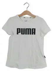 Vorschaubild 1 von Kinder T-Shirt Logo Print Weiß Gr. 128 Baumwolle Sportlich